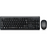 Compoint KM007-W-V2 Wireless Keyboard & Mouse Set - Black