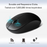 Compoint KM007-W-V2 Wireless Keyboard & Mouse Set - Black
