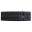 Evo Labs KD-101LUK Full Size USB Wired Keyboard - UK QWERTY Layout