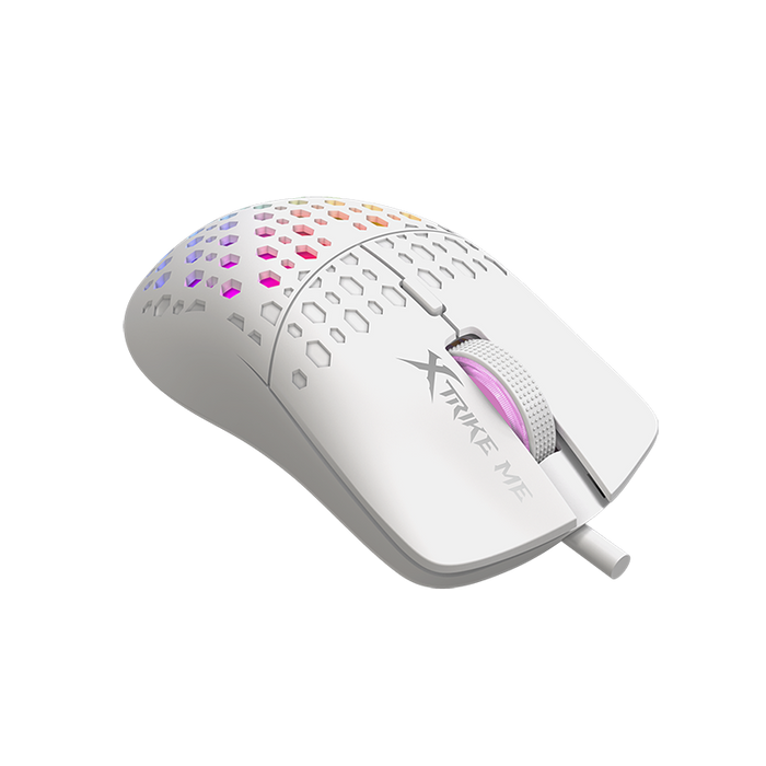 XTrike Me GM-209W Wired Gaming Mouse - 8000 DPI, Honeycomb Design