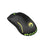 Black gaming mouse with green accents on a white background 2