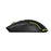 Black gaming mouse with green accents on a white background 6