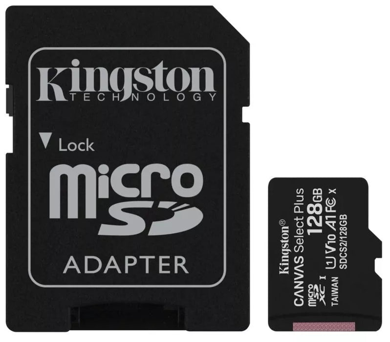 Kingston Canvas Select Plus microSD/microSDHC/SDXC - 16-256GB (A1)