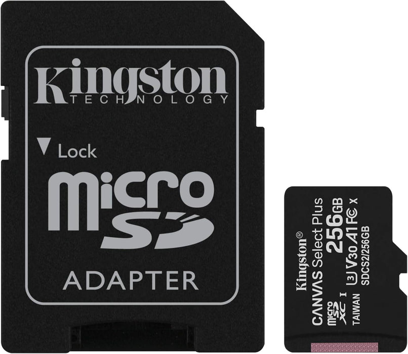 Kingston Canvas Select Plus microSD/microSDHC/SDXC - 16-256GB (A1)