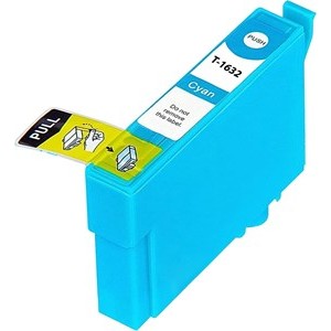 Compatible Epson T1632 Cyan Ink Cartridge - Pack of 1 - King of Flash UK