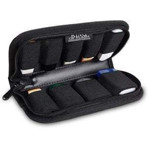 9 x USB Flash Drives Carrying Case with Padded Protection for Flash/Key - Black - King of Flash UK