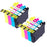 Compatible Epson T1295 Ink Cartridges 2xCyan 2xMagenta 2xYellow 2xBlack - Pack of 8 - 2 Sets - King of Flash UK