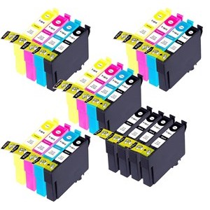 Compatible Epson 18XL T1816 Ink Cartridges 8xBlack 4xCyan 4xMagenta 4xYellow - Pack of 20 - King of Flash UK