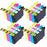 Compatible Epson 16XL Ink Cartridges 4xCyan 4xMagenta 4xYellow 4xBlack - Pack of 16 - 4 Sets - King of Flash UK