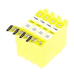 Compatible Epson T1634 Yellow Ink Cartridge - Pack of 4 - King of Flash UK