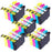 Compatible Epson T1285 Ink Cartridges 5xCyan 5xMagenta 5xYellow 5xBlack - Pack of 20 - 5 Sets - King of Flash UK