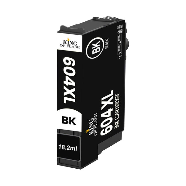 Compatible Epson 604XL Black High Capacity Ink Cartridge - x 1