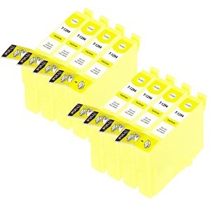 Compatible Epson T1294 Yellow Ink Cartridge - Pack of 8 - King of Flash UK
