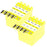 Compatible Epson T1284 Yellow Ink Cartridge - Pack of 8 - King of Flash UK