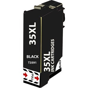 Compatible Epson 35XL Black T3591 High Capacity Ink Cartridge - x 1 - King of Flash UK