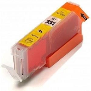 Compatible Canon CLI-551 XL High Capacity Ink Cartridge - 1 Yellow - King of Flash UK