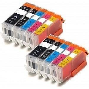 Compatible Canon 2 Sets of Ink cartridges (PGI-580 / CLI-581)