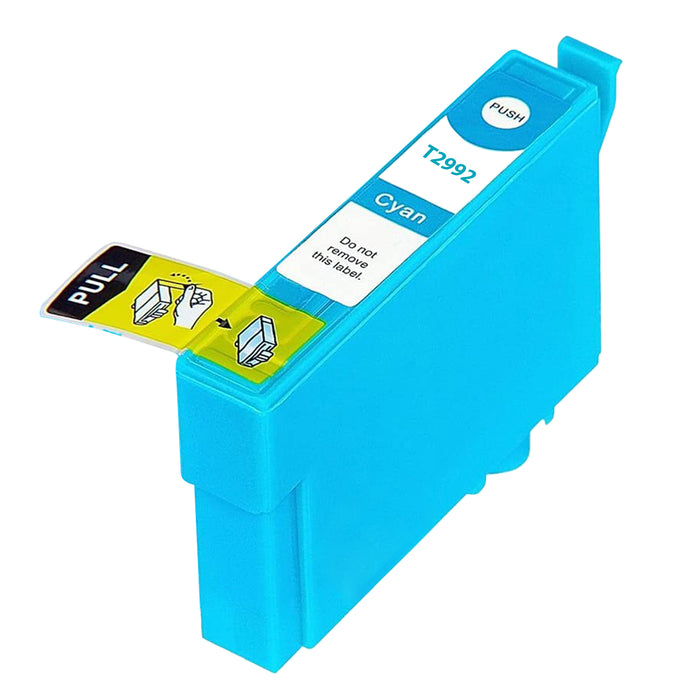 Compatible Epson T2992 (29XL) Ink Cartridges Cyan - Pack of 4 - King of Flash UK