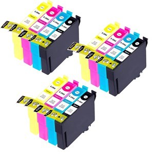 Compatible Epson T2996 (29XL) Ink Cartridges 3xCyan 3xMagenta 3xYellow 3xBlack - Pack of 12 - 3 Sets - King of Flash UK