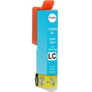 Compatible Epson 24XL High Capacity Ink Cartridge - 1 Light Cyan - King of Flash UK