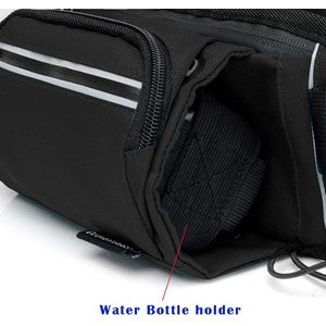 Waterproof Running Waist Bag with Water Bottle Holder - for Cycling, Jogging, Exercise, Travel Outdoor - King of Flash UK