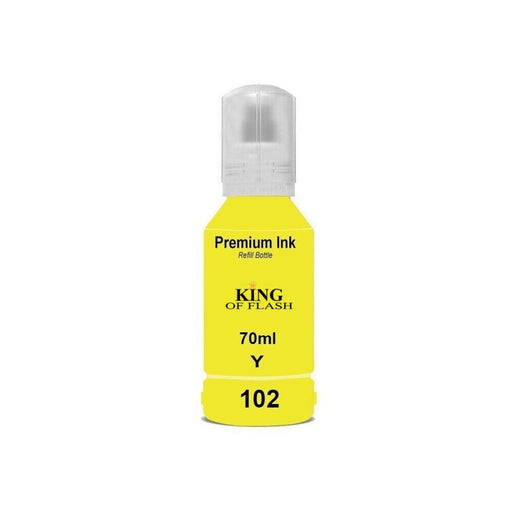 Compatible Epson EcoTank 102 Yellow High Capacity Ink Cartridge - x 1