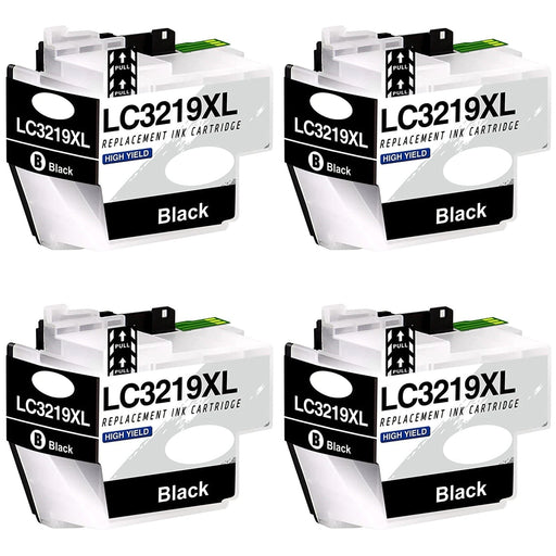 Compatible Brother 1 Set of 4 MFC-J6930DW Ink Cartridges (LC3219 XL)
