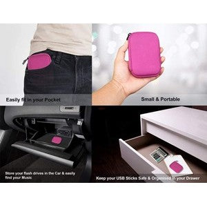 USB Flash Drive Case With Premium Quality Padded Protection For Up To ...