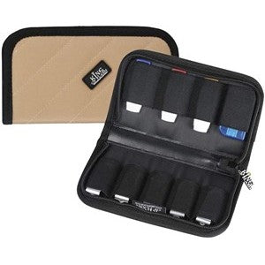 9 x USB Flash Drives Carrying Case with Padded Protection for Flash/Key - Khaki - King of Flash UK