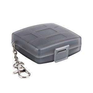 Memory Card Holder Storage Case For Flash Micro SD SDHC SDXC & SD SDHC SDXC with Keychain - King of Flash UK