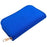 8 Pages and 22 Slots Memory Card Carrying Case Holder Pouch for SD SDHC MMC CF Micro SD Storage Protector - Blue - King of Flash UK