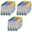Compatible Epson T0555 Ink Cartridges 3xCyan 3xMagenta 3xYellow 3xBlack - Pack of 12 - 3 Set - King of Flash UK