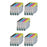 Compatible Epson T0615 Ink Cartridges 5xCyan 5xMagenta 5xYellow 5xBlack - Pack of 20 - 5 Set - King of Flash UK